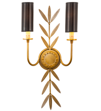Meyda Green 203624 - 11" Wide Sunflower 2 Light Wall Sconce