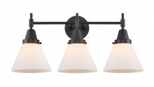Innovations Lighting 447-3W-BK-G41 - Cone - 3 Light - 26 inch - Matte Black - Bath Vanity Light