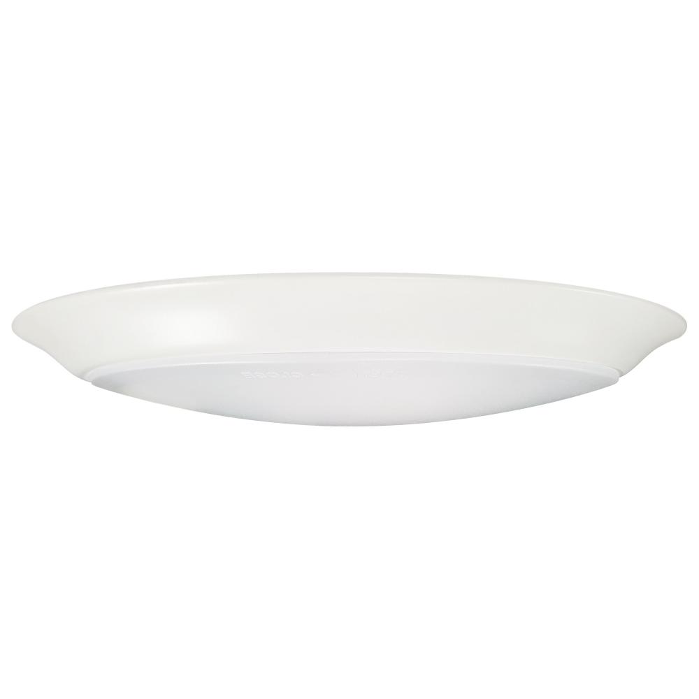 10 inch; LED Disk Light; CCT Selectable 3K/4K/5K; White Finish